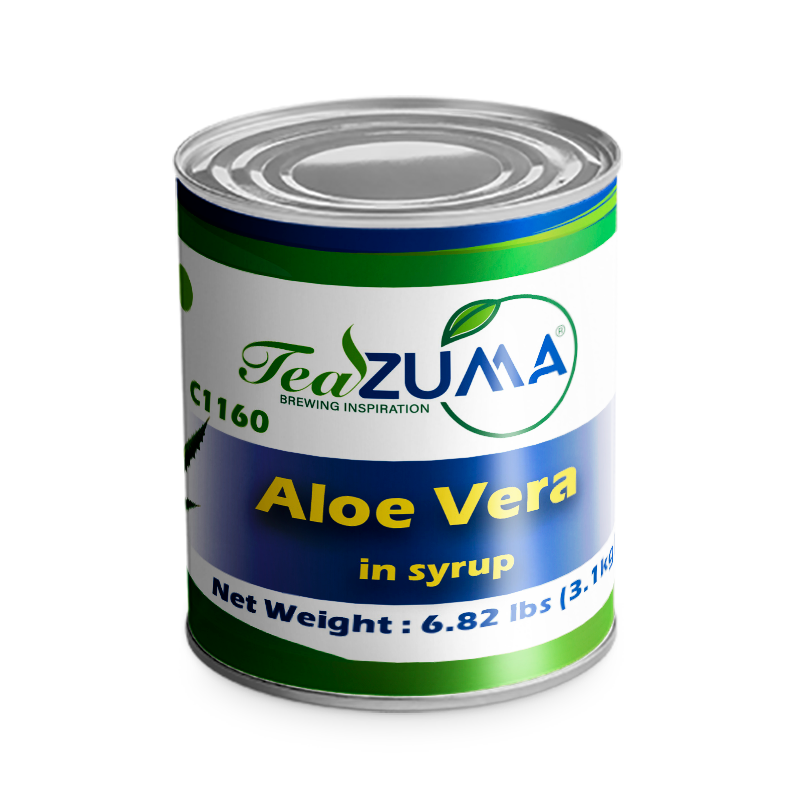 TEAZUMA ALOE VERA JELLY 6.6 lbs 6 CanS/Case 39.6 lbs