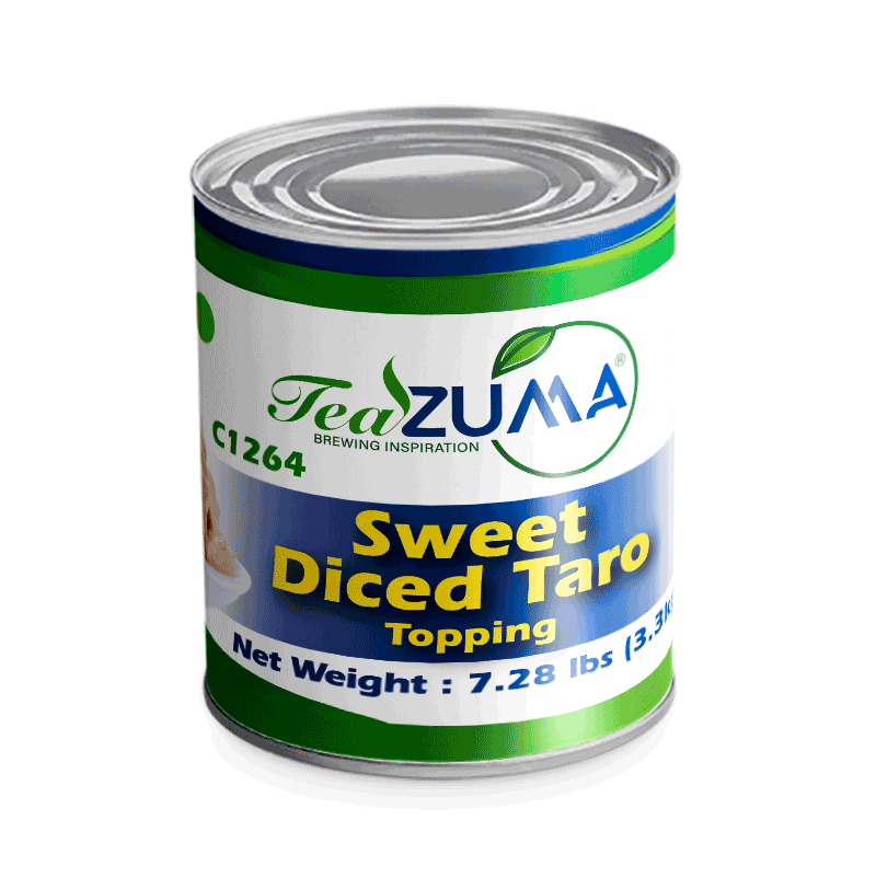 TEAZUMA CANNED SWEET DICED TARO 7.28 lbs 6can/Case