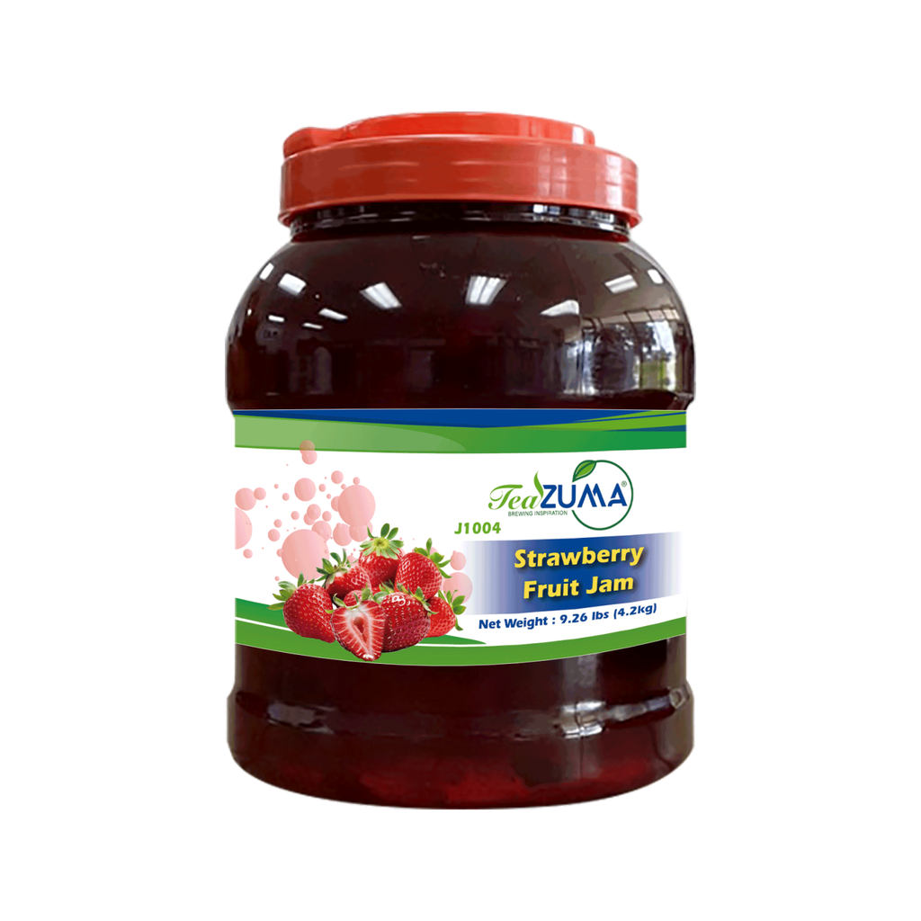 TEAZUMA STRAWBERRY JAM 9.61 lbs bottle x 4 Bottles/Case