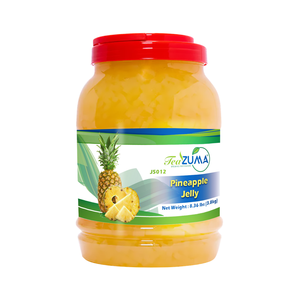 TEAZUMA Pineapple Coconut Jelly 8.37 lbs X 4 Bottle/Case