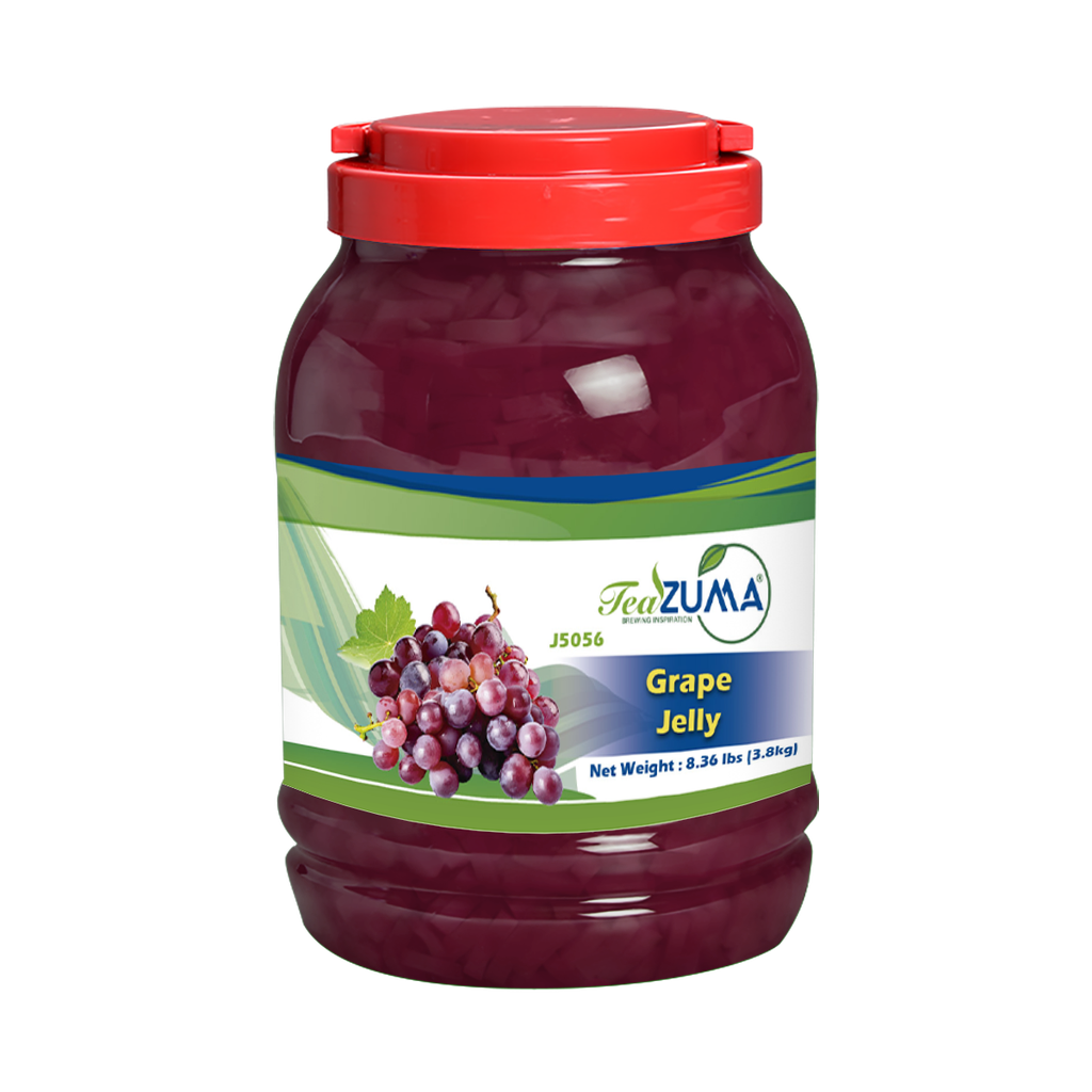 TEAZUMA GRAPE JELLY (Coconut) 8.37 lbs X 4 Bottle/Case