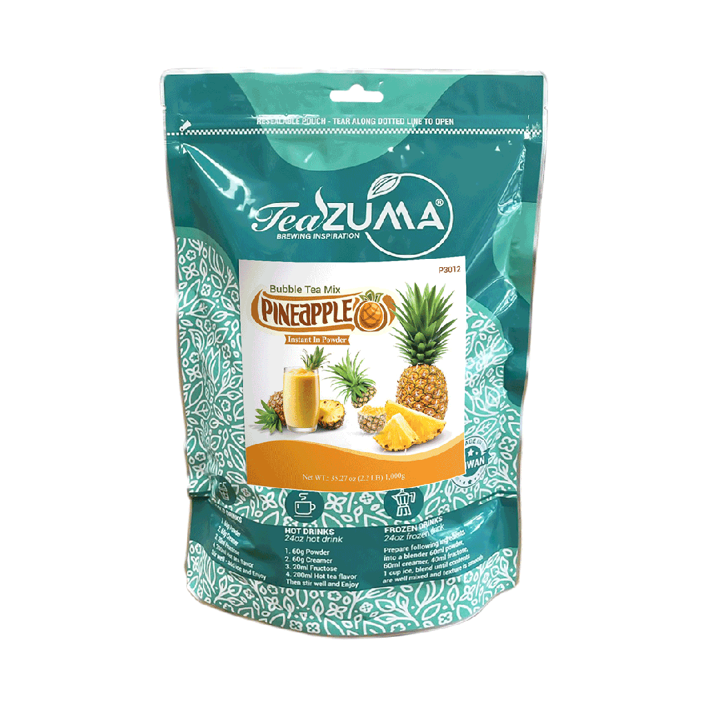 TEAZUMA Pineapple Powder 2.2 lbs 10 bags/Case