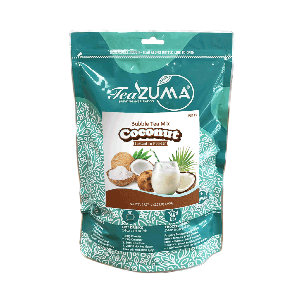 TEAZUMA COCONUT POWDER 2.2 lbs 10 bags/Case