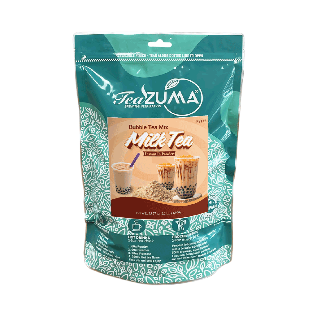 TEAZUMA MILKTEA POWDER 2.2 lbs 10 bags/Case (ASSAM MILK TEA POWDER)