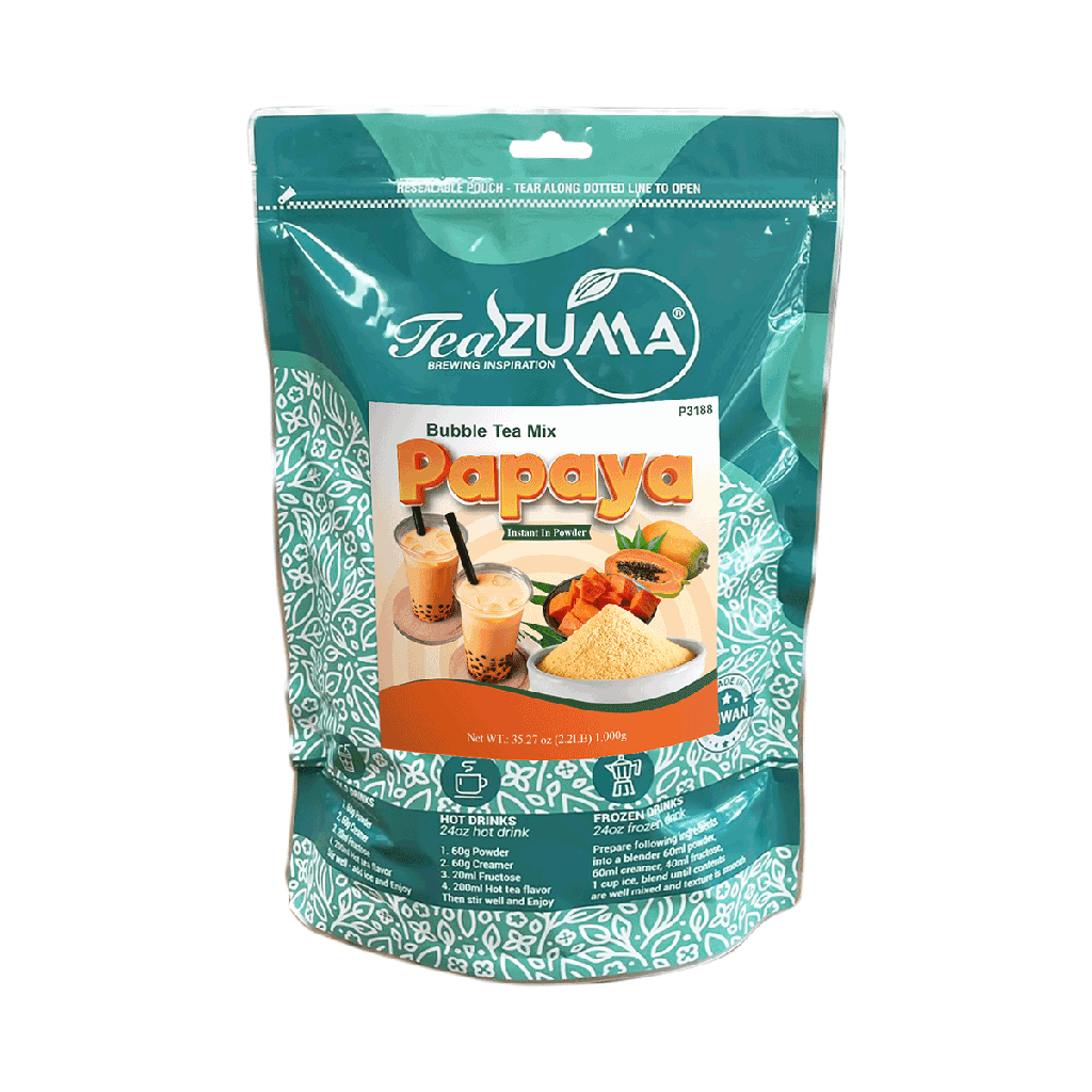 TEAZUMA PAPAYA POWDER 2.2 lbs 10 bags/Case