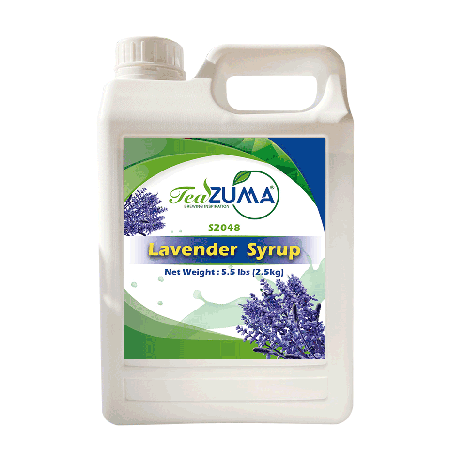 TEAZUMA LAVENDER SYRUP 5.5 lbs 6 Bottle/Case