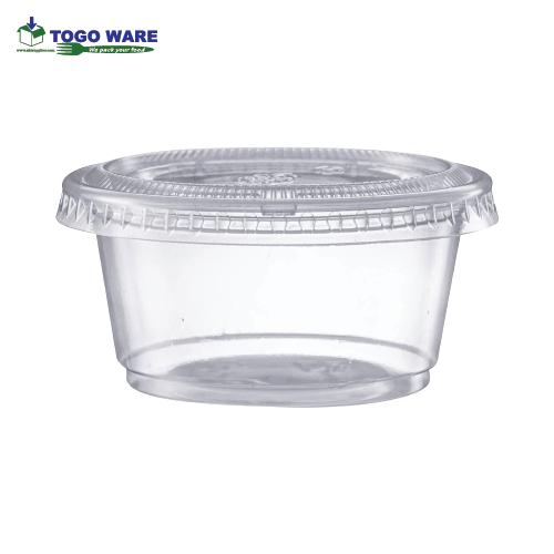 TOGO WARE Clear PP Portion Cup 1.5oz 5000pcs/Carton