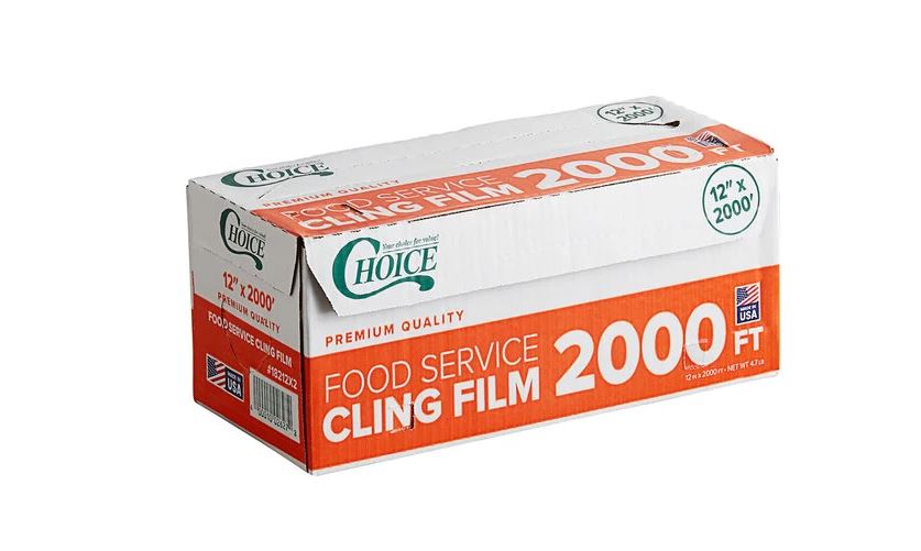 Choice 12" x 2000' Foodservice Film with Serrated Cutter