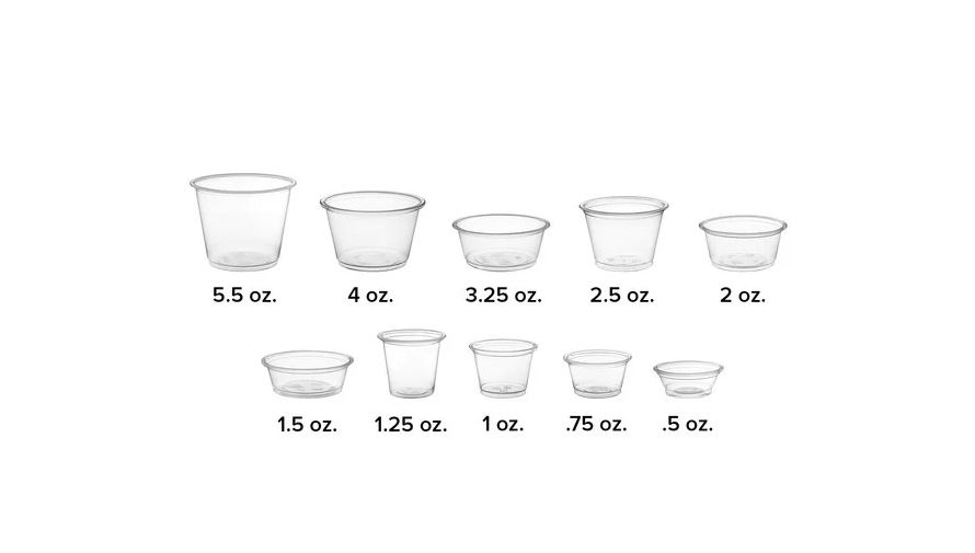 4oz portion cup 2500pcs/case