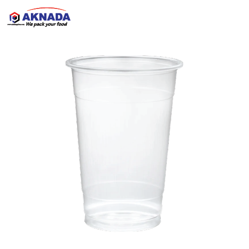 AKNADA Clear PP Y CUP 95mm (500ml) 16oz  1000 pcs/Carton