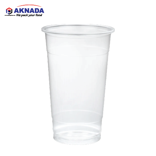 AKNADA Clear PP PLASTIC CUP 95mm (700ml) 24oz  1000 pcs/Carton