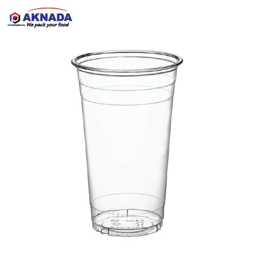 AKNADA Clear PET CUP 98mm (700ml) 24oz  1000 pcs/Carton