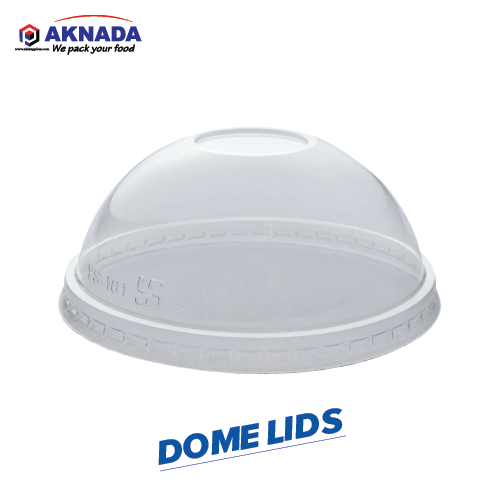 AKNADA CRYSTAL CLEAR Dome Lid X Top PET 95mm 2000 pcs/Box