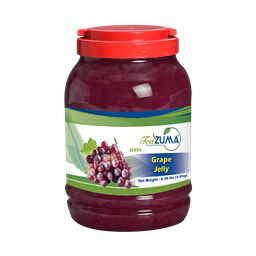 [J5056] TEAZUMA GRAPE JELLY (Coconut) 8.37 lbs X 4 Bottle/Case