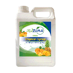 [S2036] TEAZUMA TROPICAL SYRUP 5.5 lbs 6 Bottle/Case