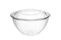 [BOWL [QV] 32OZ] 32OZ CLEAR PET ROSE BOWL 150PCS