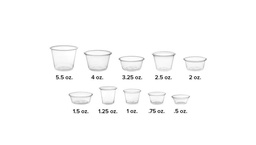 [CH1001C] 1oz Portion cup 2500pcs/case