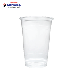 [U102] AKNADA Clear PP Y CUP 95mm (500ml) 16oz  1000 pcs/Carton