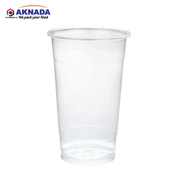 [U103] AKNADA Clear PP PLASTIC CUP 95mm (700ml) 24oz  1000 pcs/Carton